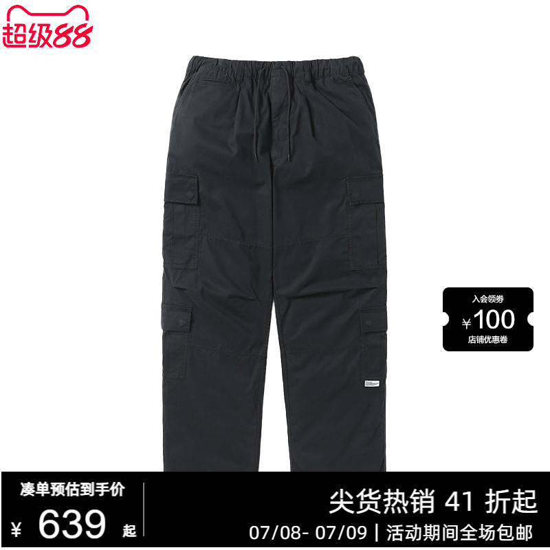 夏季新品长裤多口袋工装休闲裤