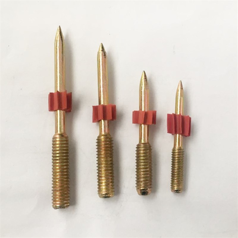 射钉器专用螺丝钉M6M8螺纹射钉射钉枪混凝土水泥钢钉枪打钉螺纹钉