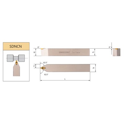 弹簧钢镀镍白色高强度刀杆SDNCN