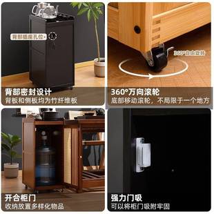可移动新中EUN整式茶台茶桌家办用放阳泡台茶桌一套公室茶水柜小