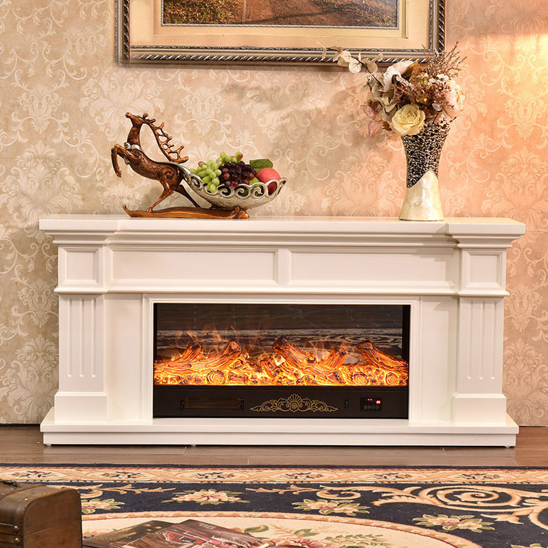 欧式实木壁炉架装饰电视柜