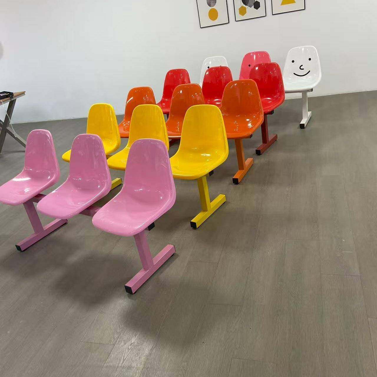 候塑料排场椅篮球场休座椅网息红打卡连排椅商等椅985影楼拍照长,商业/办公家具,办公电脑椅/职员椅,淘宝优惠券,粉丝福利购,淘宝优惠卷