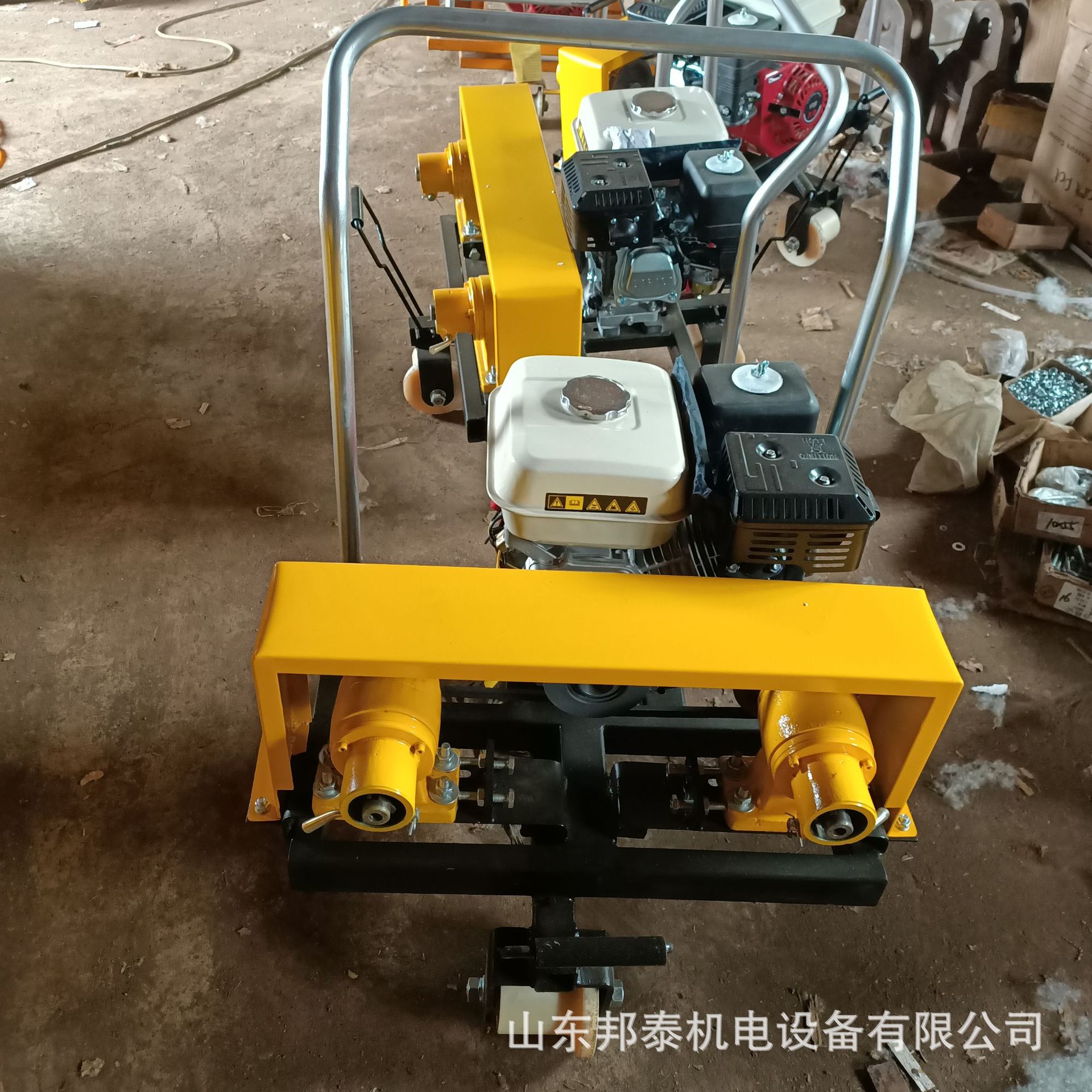 铁路轨道一拖二软轴捣实机ND-4.2*2型石砟破碎冲击镐两轴振捣锤