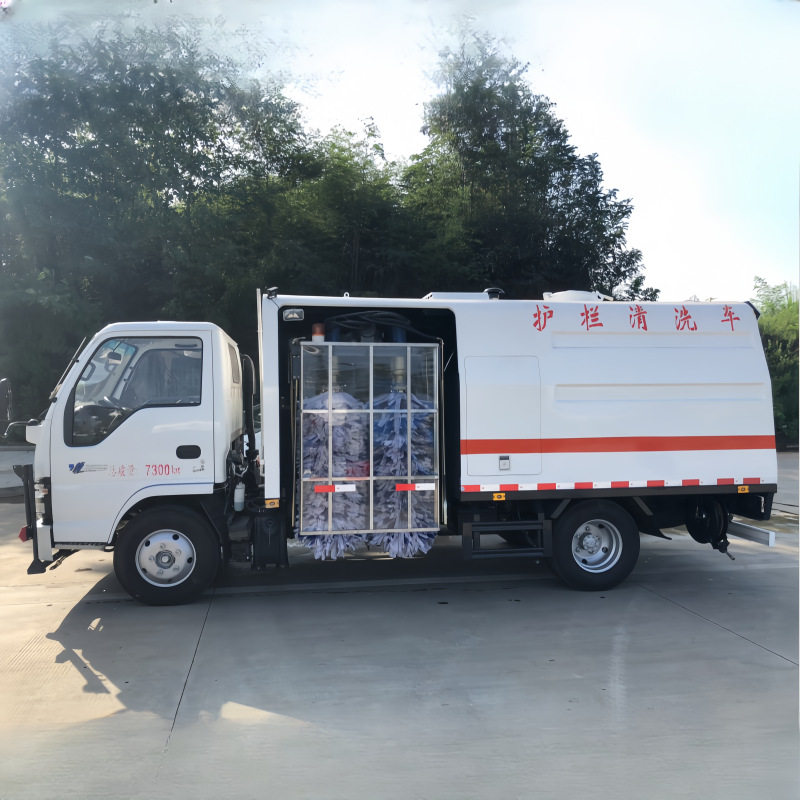 国六清洗车 电动护栏清洗车 公路护栏清洗车 环卫护栏清洗车