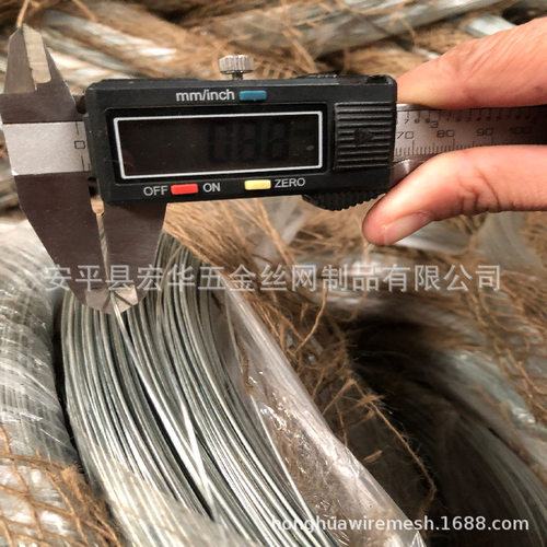 20号镀锌丝 BWG20电镀锌铁丝 20#热镀锌铁丝 0.91/0.9mm扎丝绑线