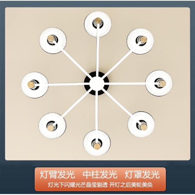 新款吊灯客厅灯北欧全屋卧室灯餐厅防尘大气套餐简约现代高档灯具