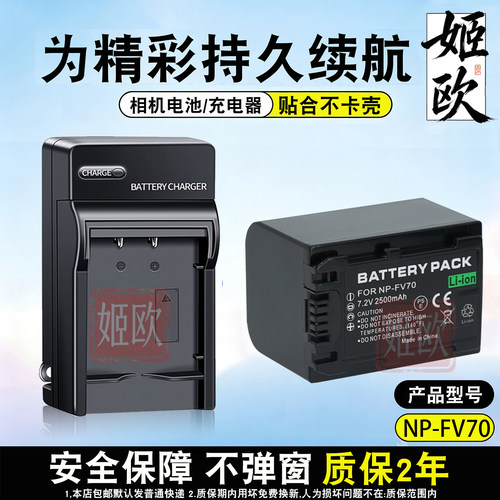 适用于索尼FDR-AX45电池充电器