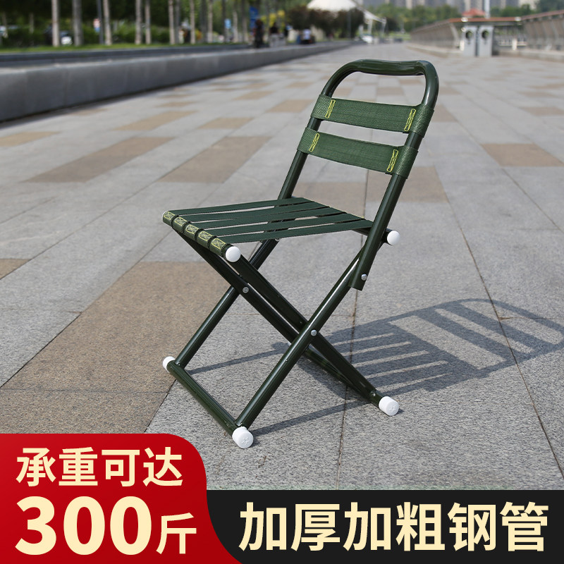 折叠小椅子加厚便携高承重图片