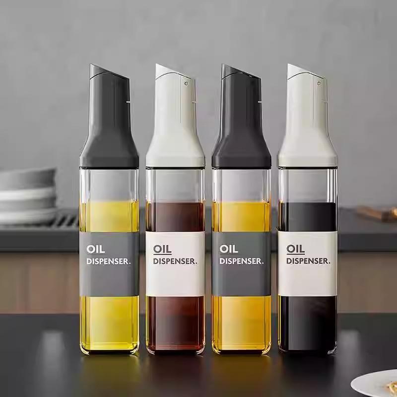 德国工艺油醋瓶自动开合油壶防漏家用厨房专用酱油醋油罐重力油壶