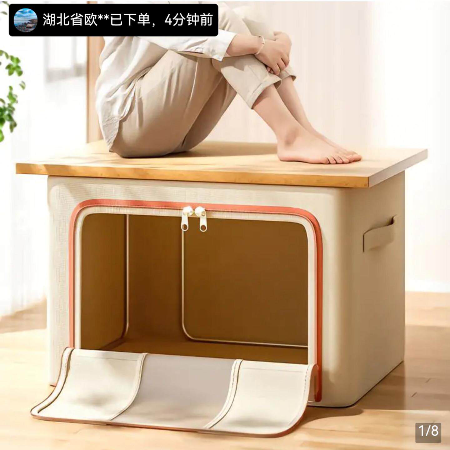 玟若超大容量衣物收纳箱家用可折叠衣服收纳盒牛津布棉被整理箱子