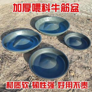 加厚牛津盆鸡鸭鹅通用食槽冬天冻不坏夏天晒不烂加大加深装 料更多