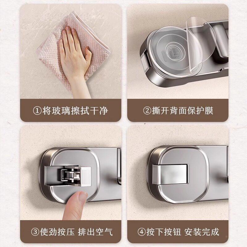 德国吸门盘后挂钩挂衣架免打孔挂强承力重无品牌/墙上壁衣服入户
