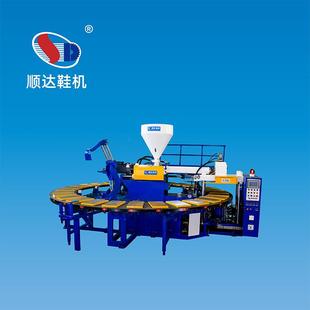 供應(yīng)20工位吹氣拖鞋 注塑機(jī) 發(fā)泡拖鞋 注塑機(jī)供應(yīng)夏季