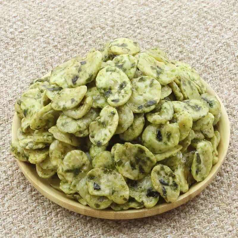 良一海苔味蚕豆瓣200g/500g/1000g休闲零食酥脆坚果炒货小包装