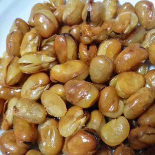 天津油炸蚕豆兰花咸味开花豆无干燥剂休闲零食下酒菜批发
