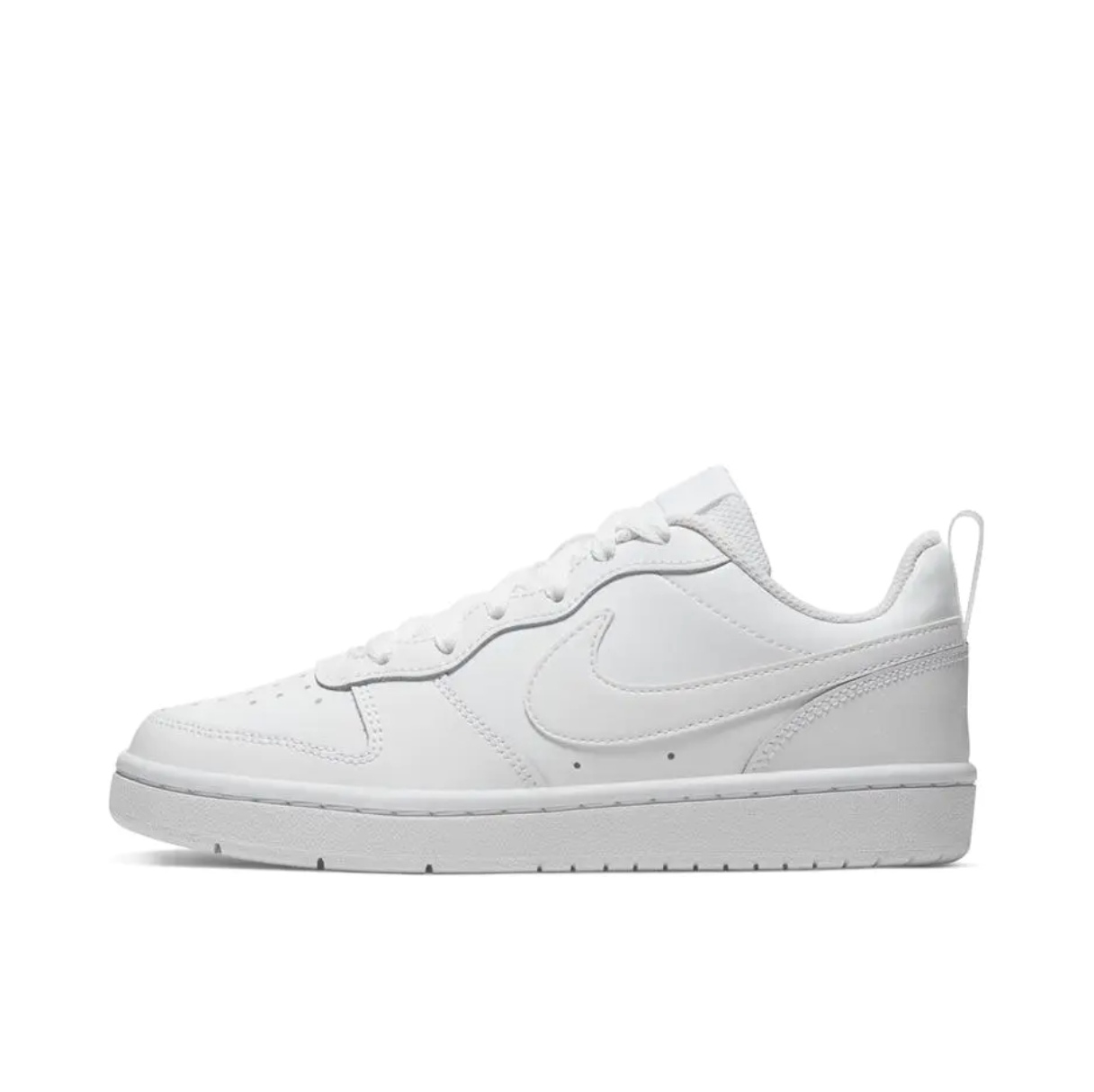 耐克Nike Court Borough Low减震低帮板鞋女款白色BQ5448-100