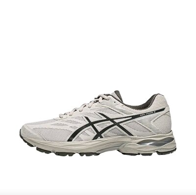 Asics Gel-Flux 4 包裹性舒适缓冲复古越野回弹合成革运动跑鞋