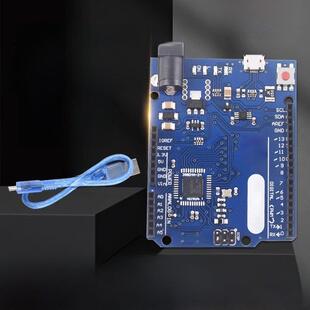 莱昂纳多R3微控制器开发板Atmega32U4官方版本，数据电缆适用于Ar