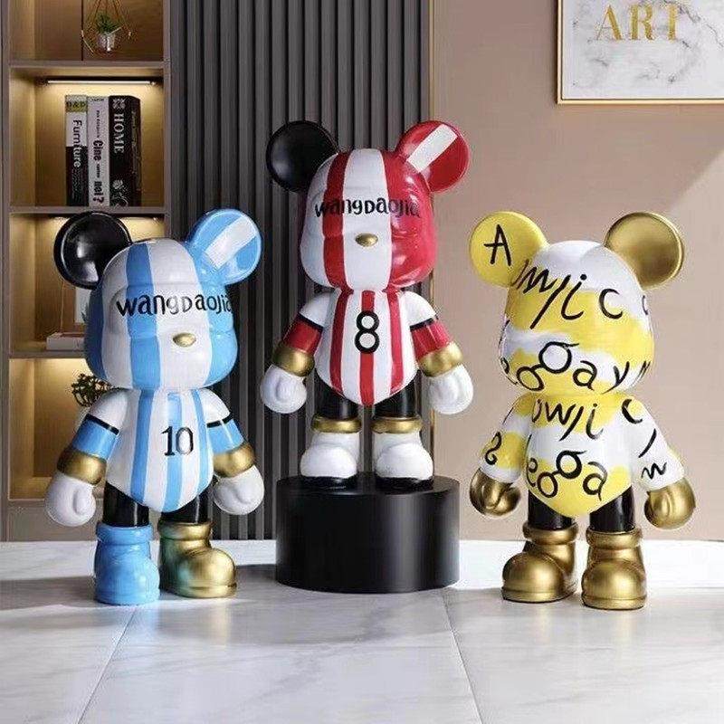 大号落地暴力熊存钱罐客厅家居简约电视柜轻奢卡通创意装饰品摆件,家居饰品,装饰摆件,淘宝优惠券,粉丝福利购,淘宝优惠卷