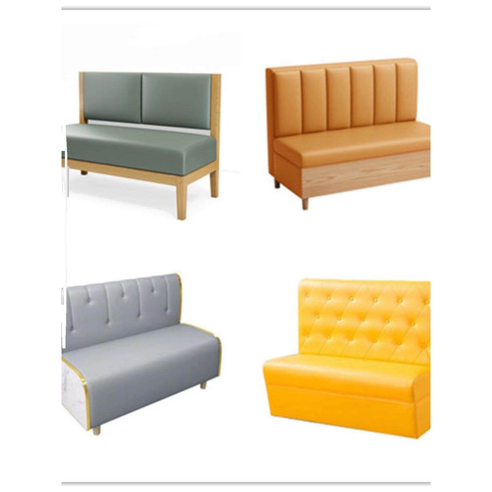 定做卡座坐沙发酒吧双人桌椅组合饭店火锅ktv咖啡厅包邮凳子靠墙