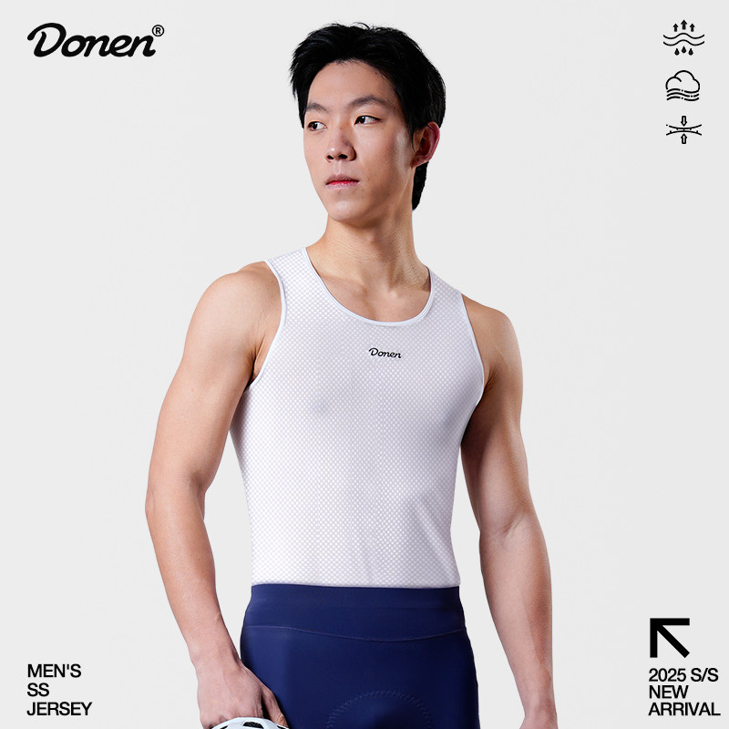 夏季骑行服男士透气速干背心