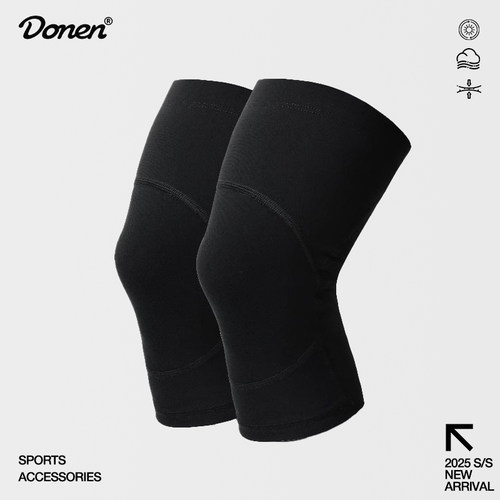 达恩保暖抓绒护膝腿套男女户外防寒护具自行车跑步篮球滑雪防风