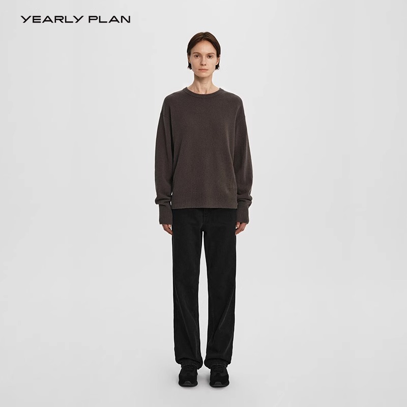 YEARLYPLAN直筒牛仔裤长裤