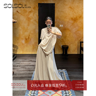 VIKTORIACHAN 设计师品牌 25春夏新款 垂感飘逸半裙 SOLSOL