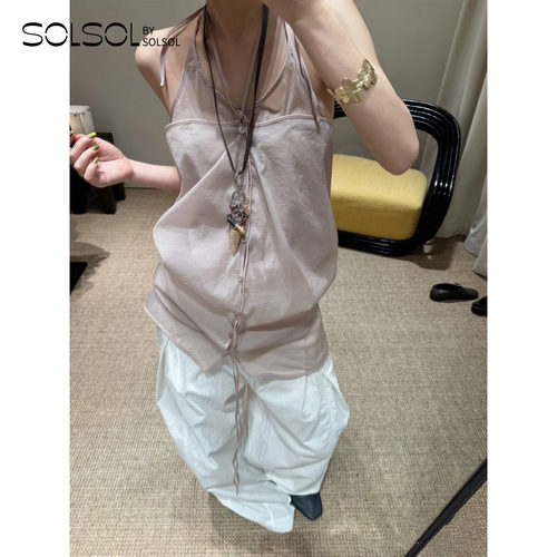 LOW CLASSIC 设计师品牌 25春夏新款 解构多穿无袖上衣 SOLSOL