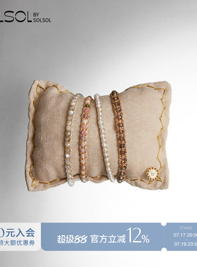 EPISSAGE 26新品Tressé Bracelet 宝石编织手链等系列 SOLSOL