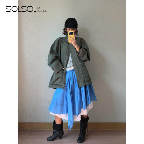 LOWCLASSIC双口袋野战夹克
