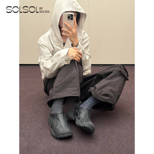NEBLIT 设计师品牌25秋冬新款男女款休闲撞色赛车鞋/拖鞋SOLSOL
