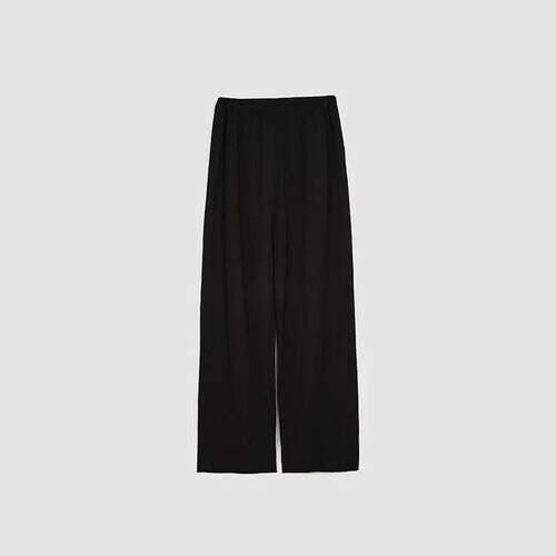 SOLSOL买手 YEARLY PLAN设计师品牌 24秋冬新品 简约毛织橡筋长裤