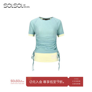 SOLSOL ANDERSSON BELL  25早春新品 设计师品牌 假两件短袖T恤