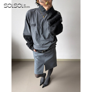 上衣 MAGLIANO 休闲假两件拼袖 25早秋新款 SOLSOL 设计师品牌