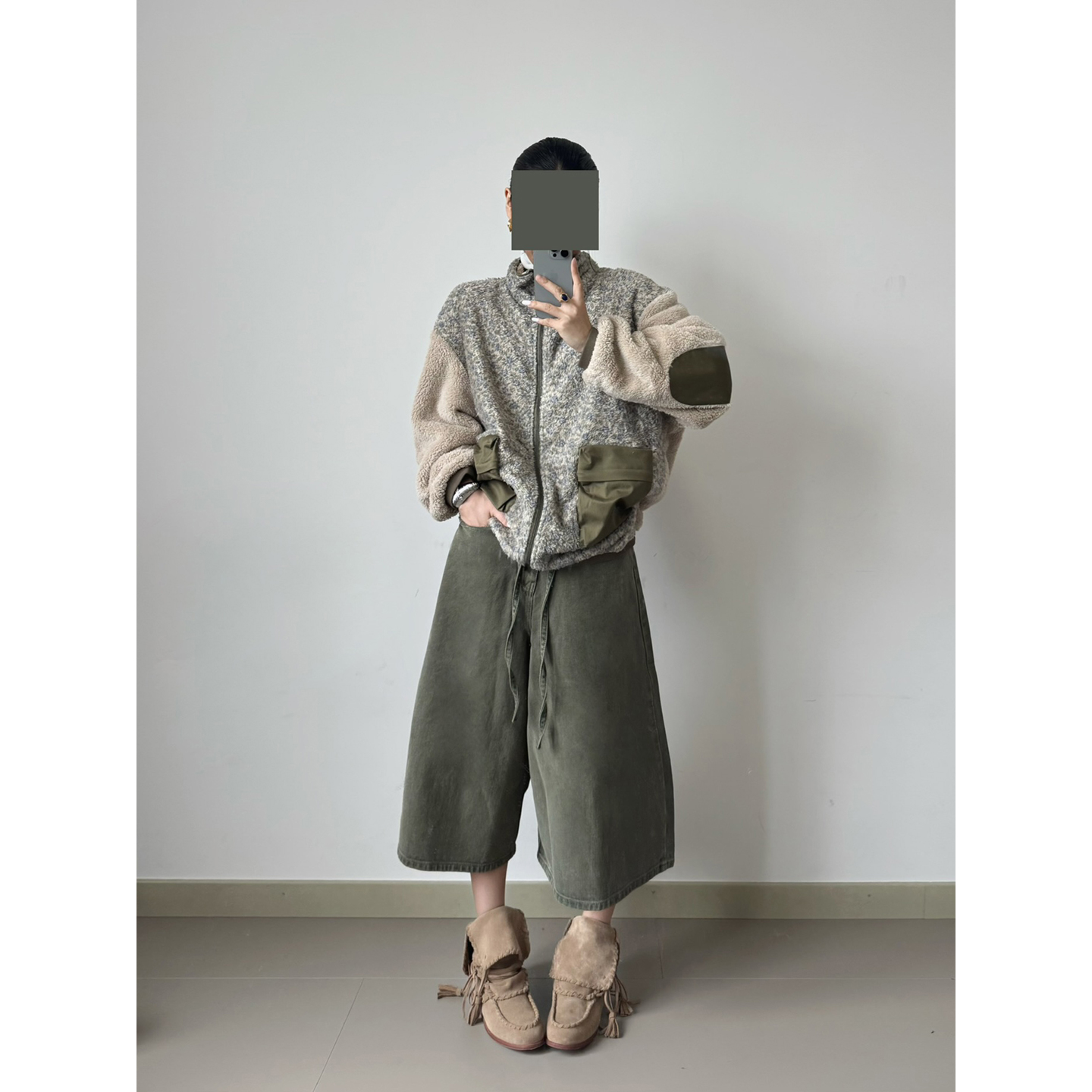 COTEMP 设计师品牌  25秋冬新品 休闲尼克摇粒绒外套 SOLSOL