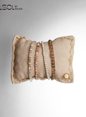 EPISSAGE 26新品Tressé Bracelet 宝石编织手链等系列 SOLSOL