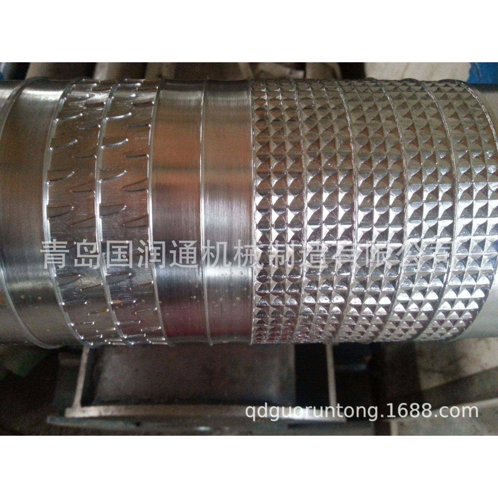 鞋底模花纹雕刻加工辊筒模具无动力滚筒