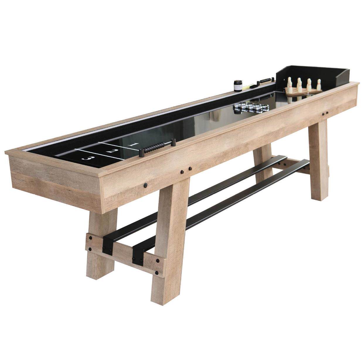 君健源头工厂沙狐球桌 保龄球道沙壶球台 室内运动休闲娱乐