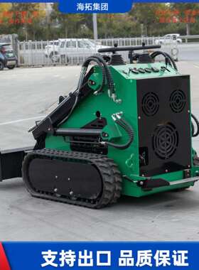出口法国Compact Skid-Steer Loader 家用开沟翻土搬运材料装载机