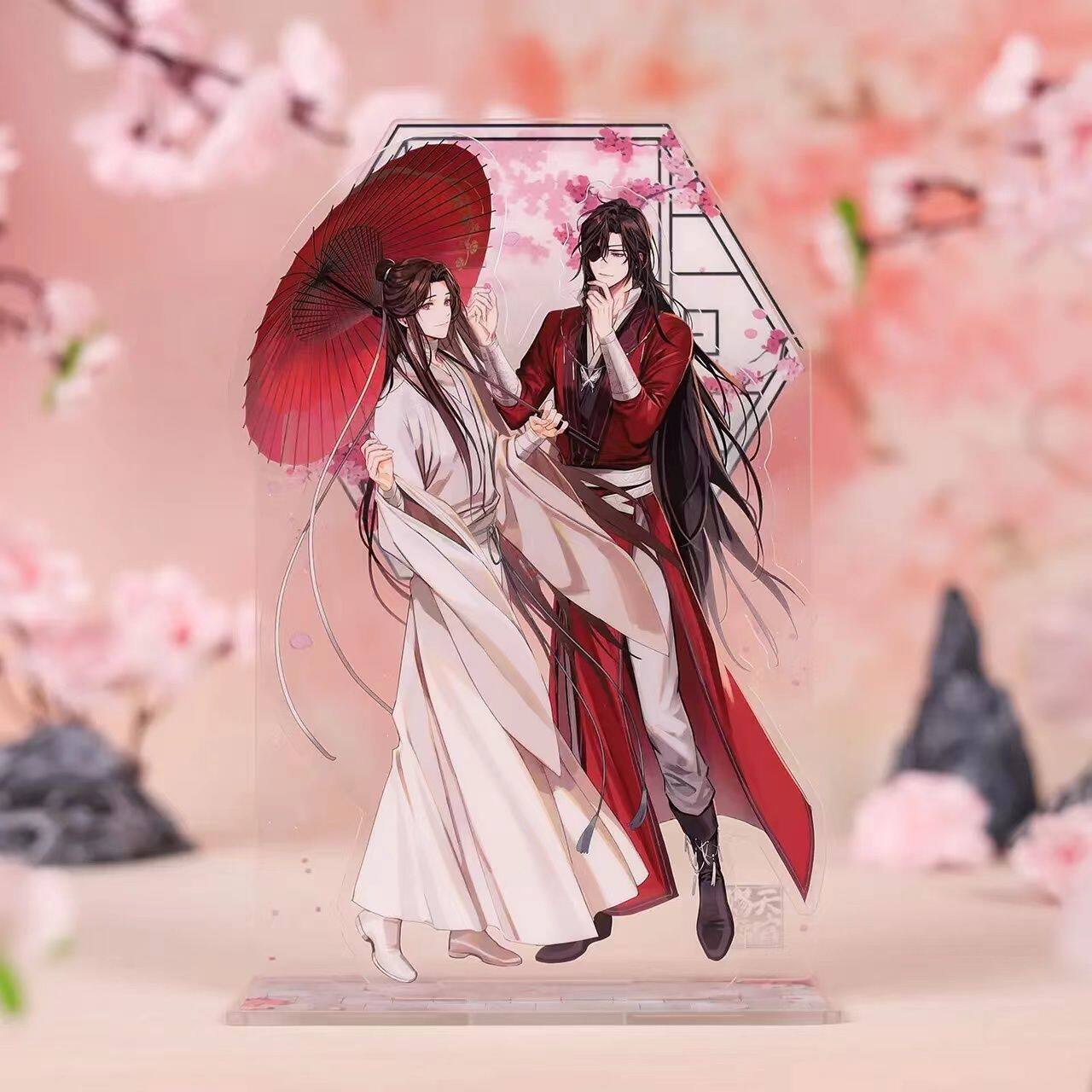 【官方正版现货】 天官赐福 繁花倾心 徽章立牌 谢怜花城周边