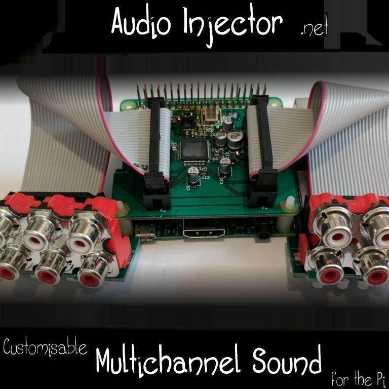 Audio Injector OCTO 树莓派音频模块扩展板 R