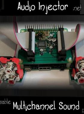 Audio Injector OCTO 树莓派音频模块扩展板 Raspberry DAC 声卡