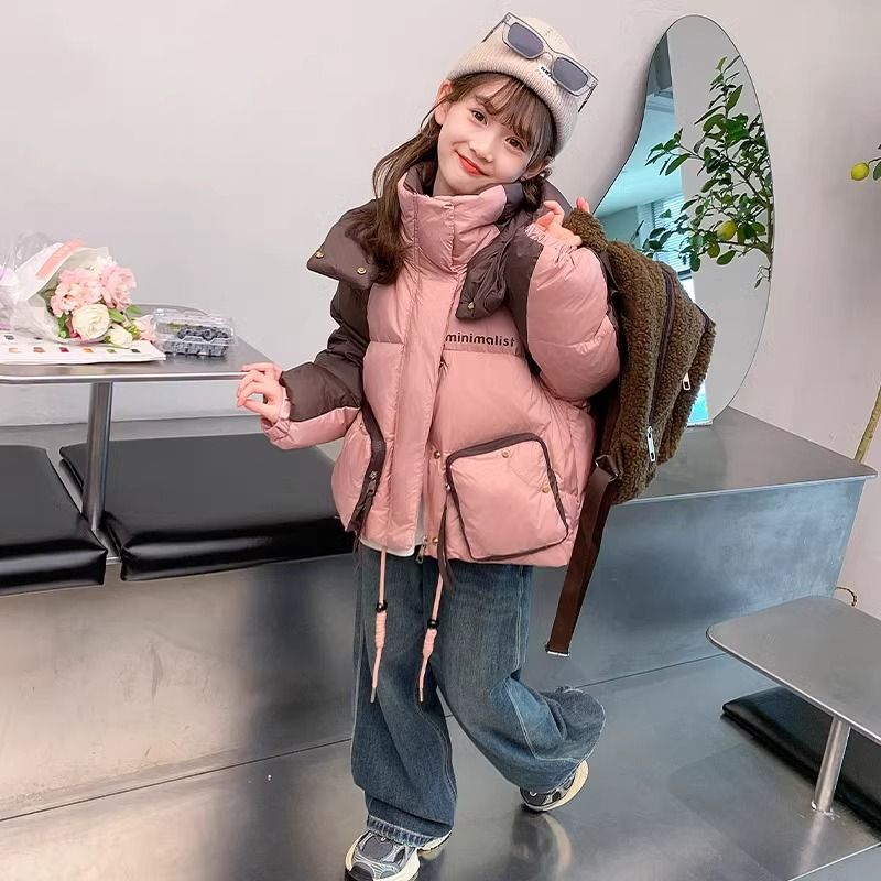 女童羽绒服冬装2024新款