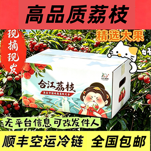 推荐高品质荔枝龙眼顺丰空运礼盒装