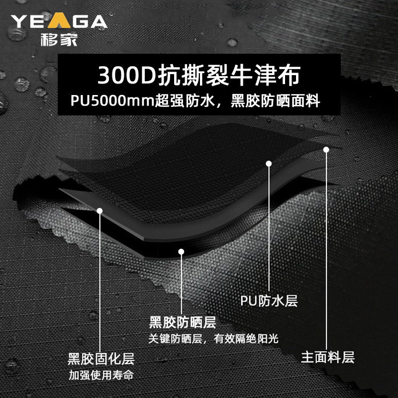 户外车边帐房车边帐篷遮阳棚天幕侧帐汽车SUV越野W车载帐车顶帐蓬