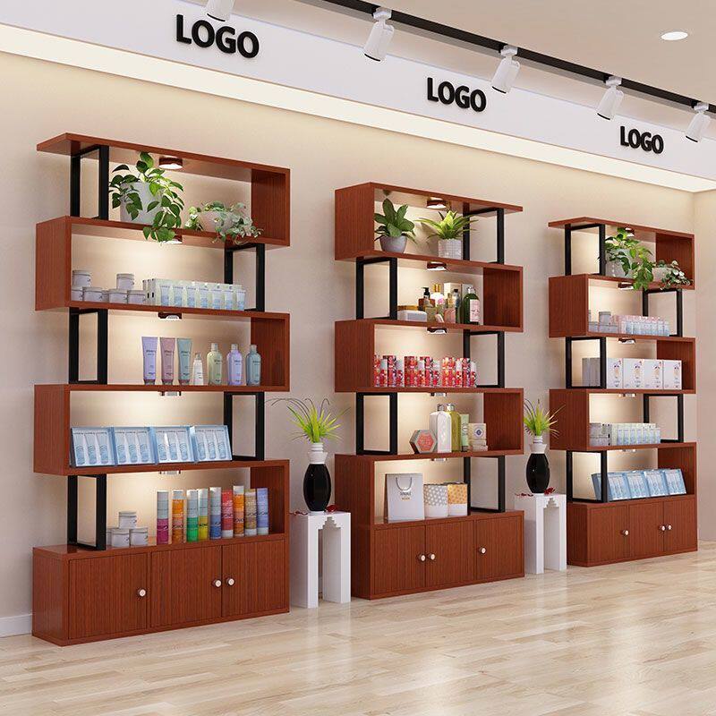 货架展示架自f由组合产品置物架鞋店包店陈列柜美容院化妆品展示