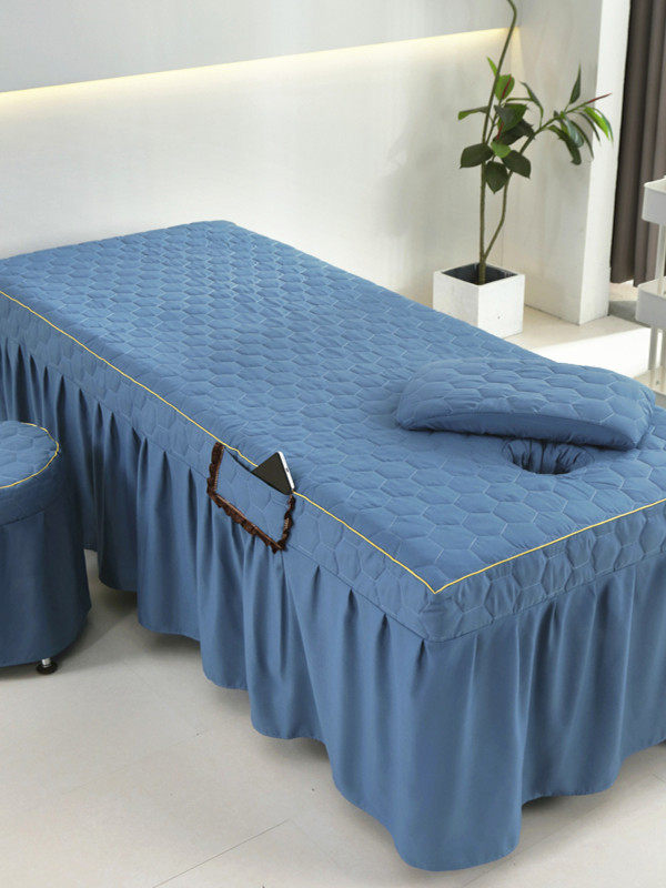 新款美容床罩单件美容院专用推拿按摩理疗洗头床单套罩带洞可定做,床上用品,床罩,淘宝优惠券,粉丝福利购,淘宝优惠卷