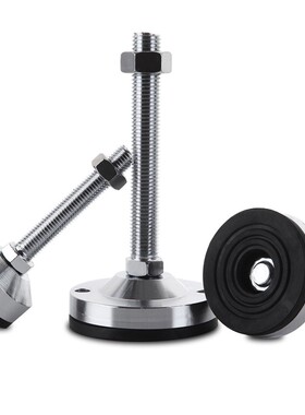 D120防滑防震重载脚杯固定地脚调节脚碳钢机脚调平脚蹄脚支脚脚