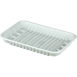 一次性水果包装 盒2518 盒超市生鲜托盘蔬菜打包盒塑料长方形包装